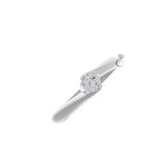 Δαχτυλιδι Μονοπετρο με Διαμαντι 0,23 Ct , F , VS 